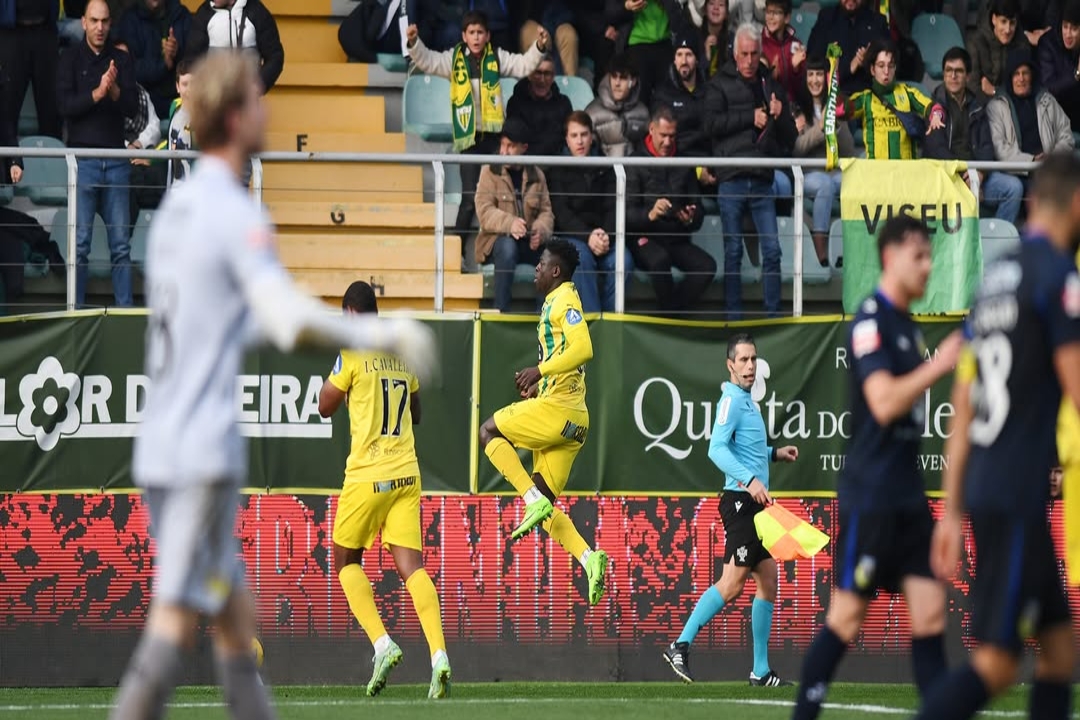 Maviram Shines as Tondela Overcomes Arouca 3-1 in Primeira Liga