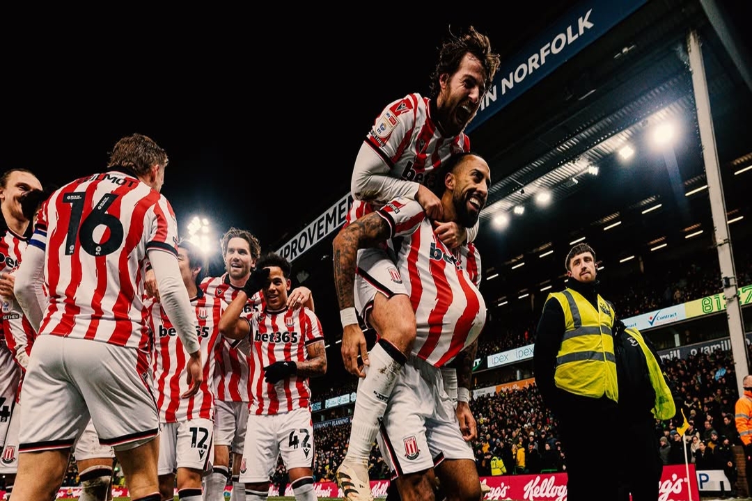 Stoke City's Second-Half Surge Stuns Norwich 2-0 at Carrow Road
