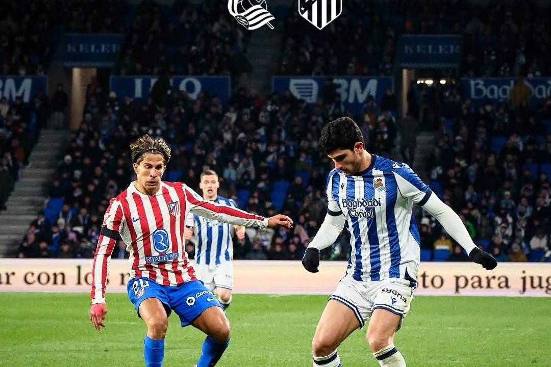 Sørloth and Guedes Shine in Real Sociedad's 1-1 Draw with Atletico