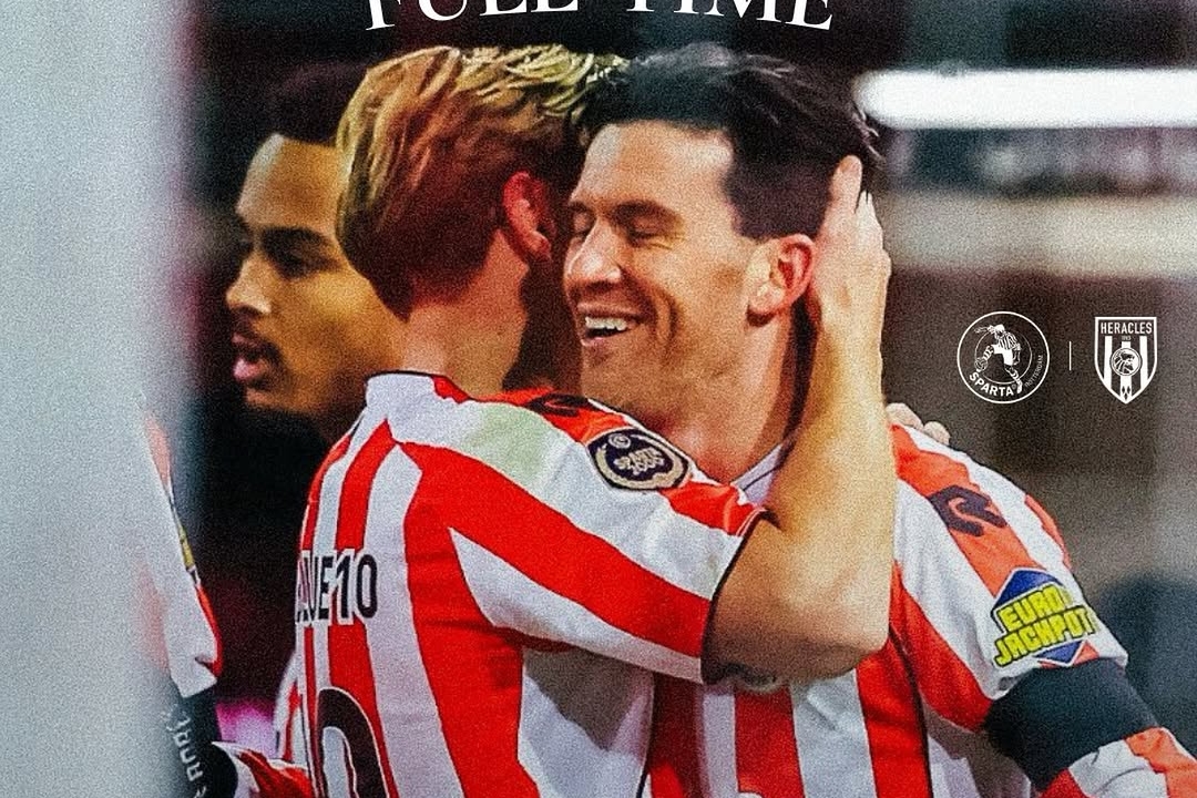 Lauritsen Shines as Sparta Rotterdam Overcomes Heracles 2-0