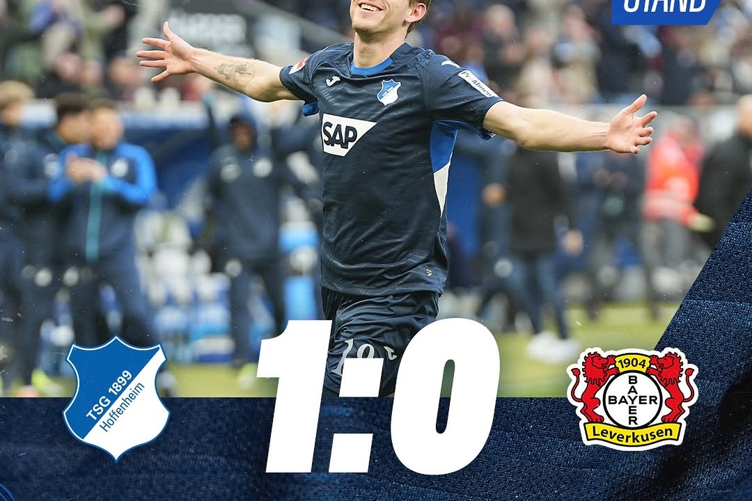 Burger's Early Strike Seals Hoffenheim's Narrow Win Over Leverkusen