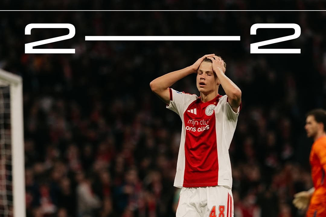 Ajax Let Lead Slip as GO Ahead Eagles Rally for Draw