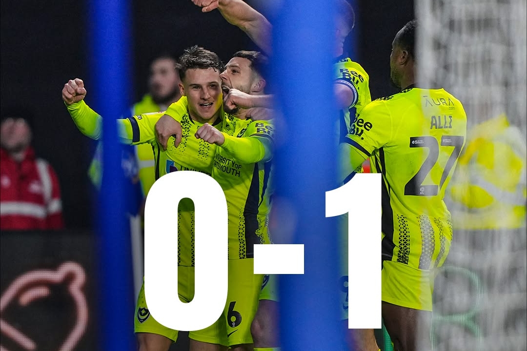 Segecic's Strike Lifts Portsmouth Over Sheffield Wednesday 1-0