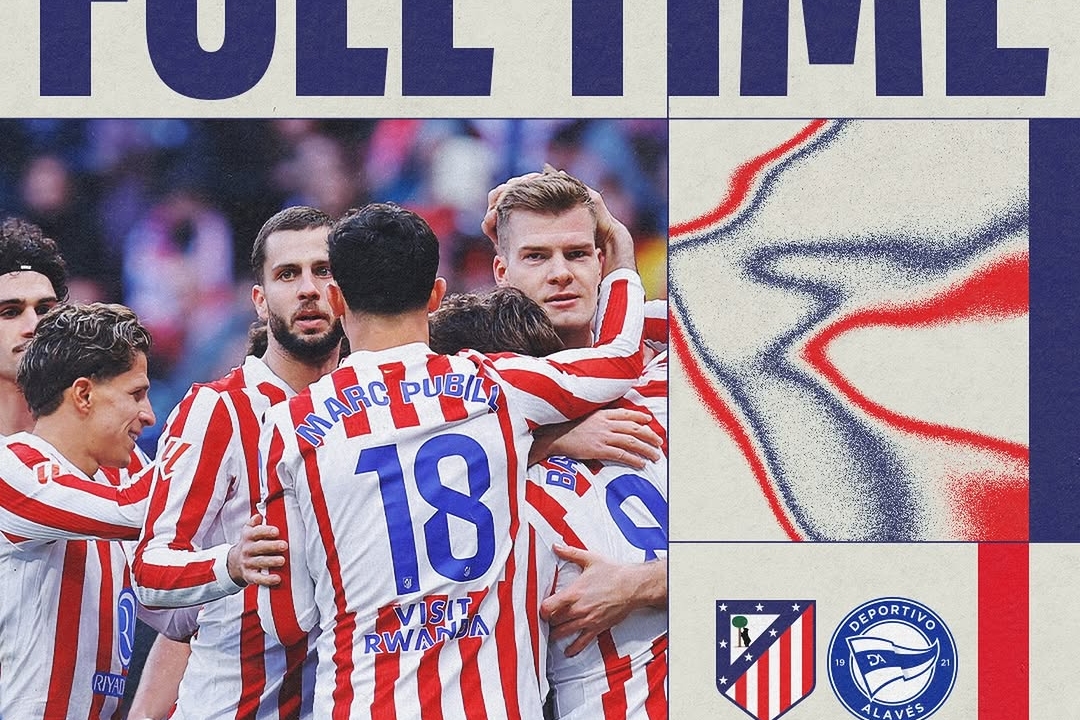 Sørloth's Strike Lifts Atletico Madrid Over Alaves 1-0