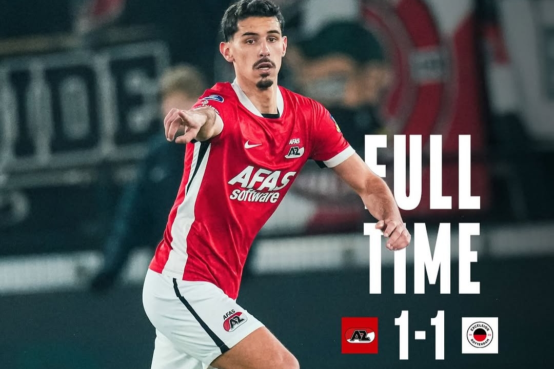 Late Equalizer Sees Excelsior Draw 1-1 with AZ in Alkmaar