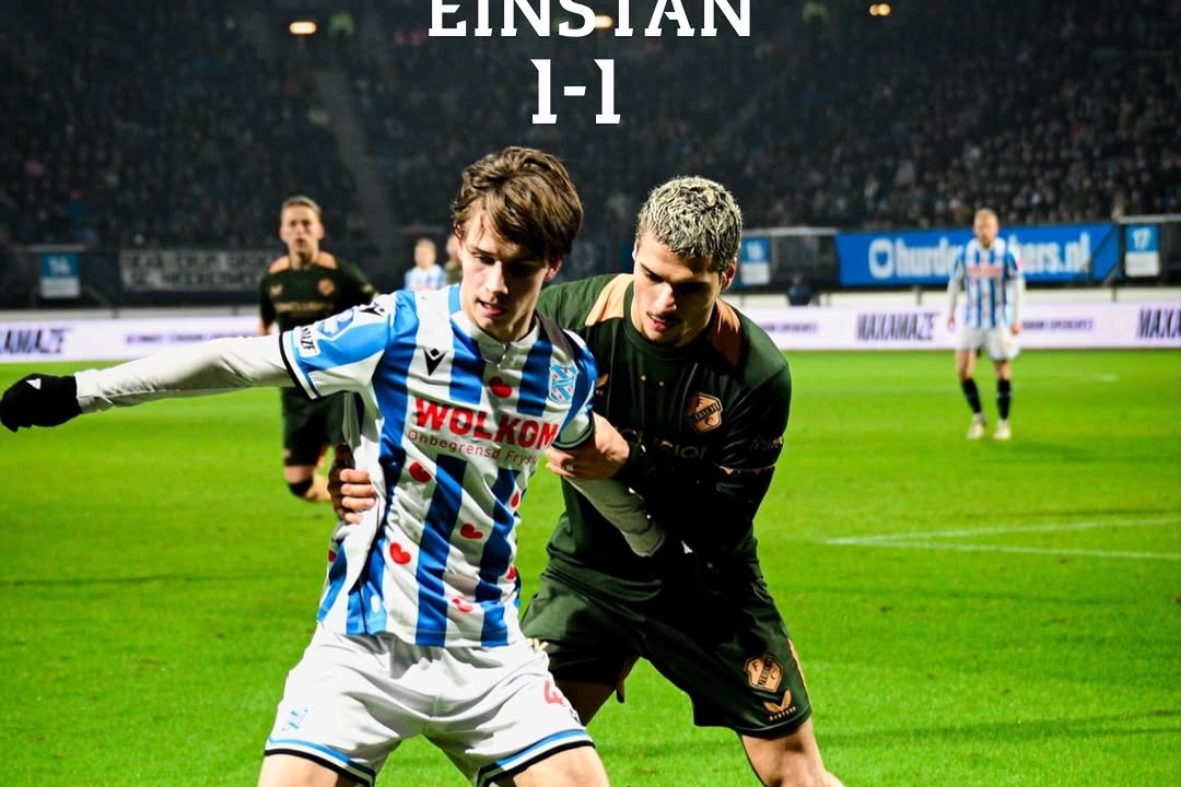 Heerenveen and Utrecht Settle for 1-1 Draw as Karlsson Shines