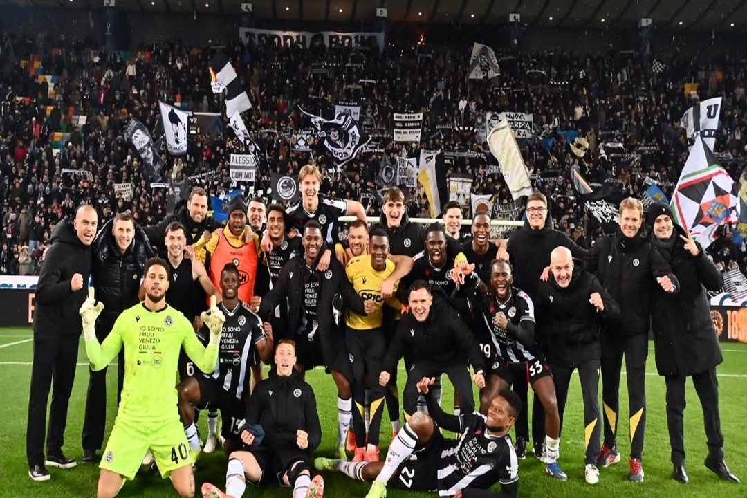 Ekkelenkamp's Strike Lifts Udinese Over Roma in Serie A Duel