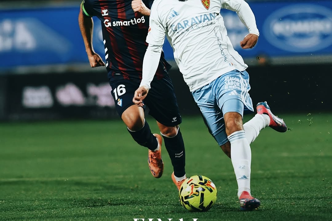 El Yamiq's Rollercoaster Day as Zaragoza and Eibar Draw 1-1