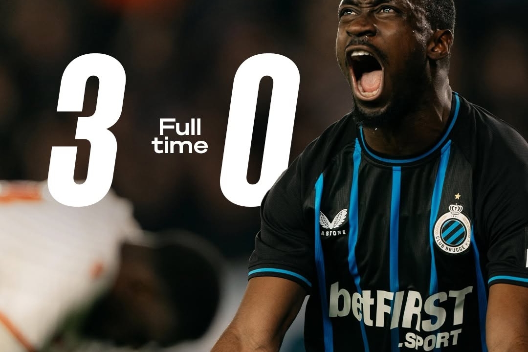 Club Brugge Dominates Standard Liege with a 3-0 Win at Home