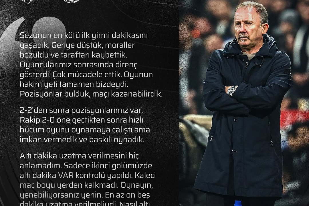 Yalçın Shines as Alanyaspor Hold Beşiktaş to a 2-2 Draw