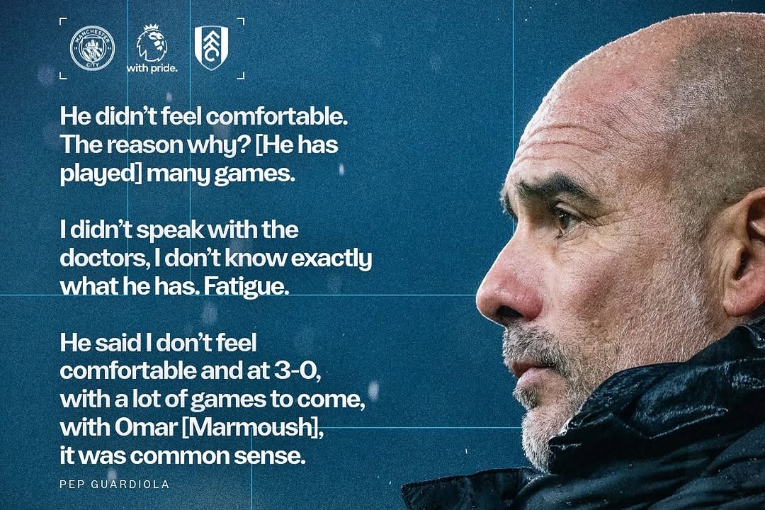 Semenyo Sparks as Man City Overpower Fulham 3-0