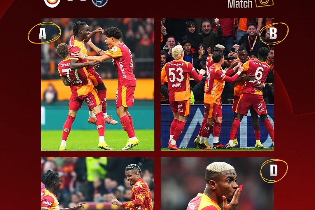 Galatasaray's Second-Half Surge Overwhelms Başakşehir 3-0