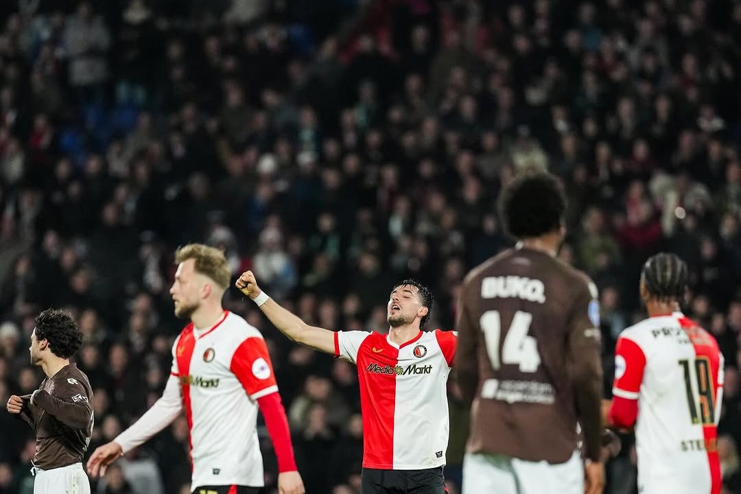 Hadj Moussa Double Secures Feyenoord's Narrow Win Over Telstar