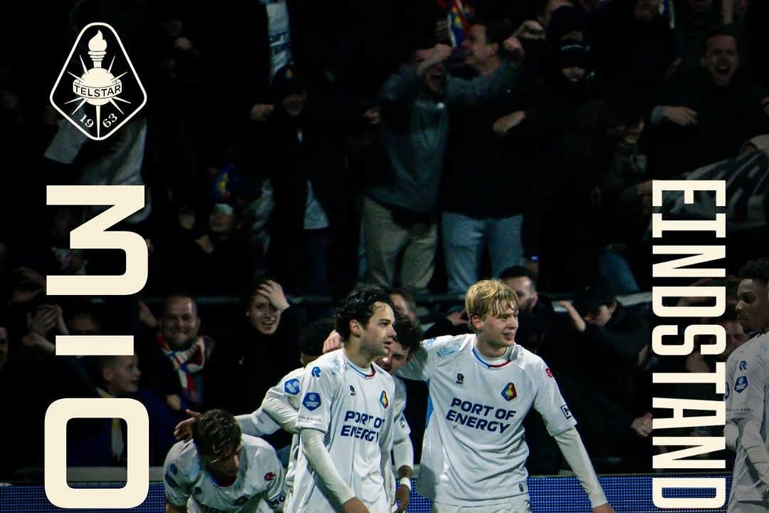 Telstar Dazzles with 3-0 Victory Over NAC Breda as van de Kamp Shines