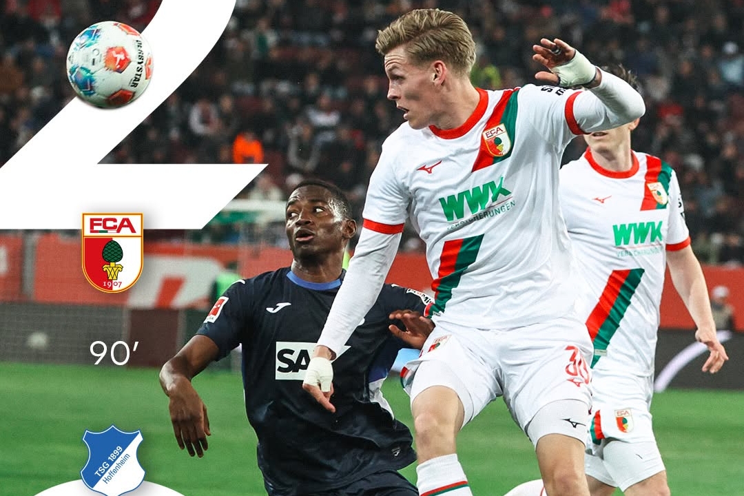 Early Goals and Missed Penalty Define Augsburg and Hoffenheim's 2-2 Draw