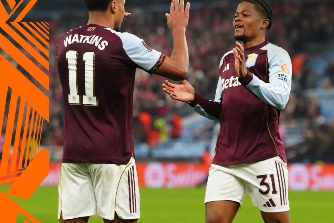 Sancho and McGinn Propel Aston Villa Past Lille 2-0 at Villa Park