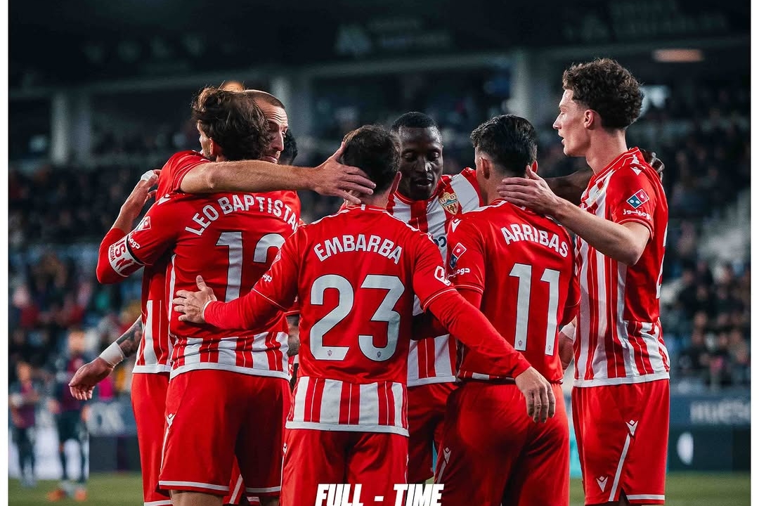 Almeria Outlasts Huesca 3-1 Amid Red Card Drama