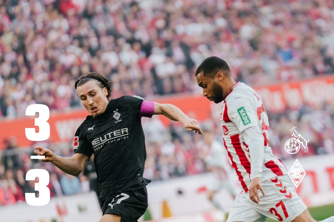 Late Drama as Köln and Gladbach Share Six-Goal Thriller