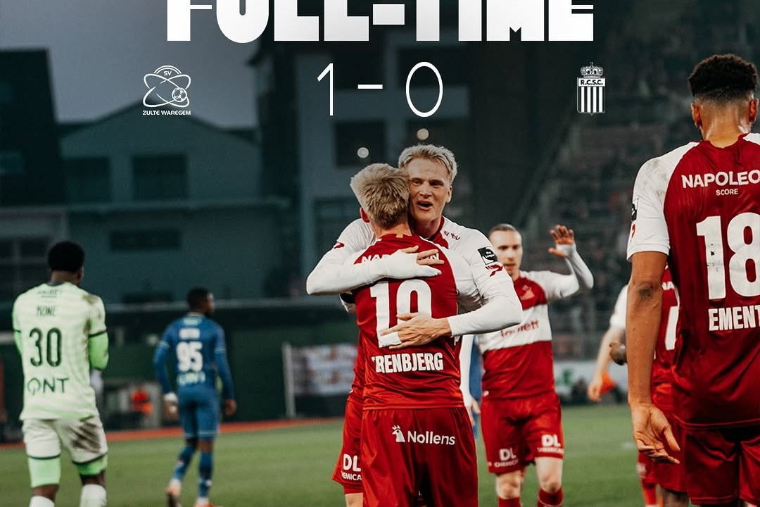 Erenbjerg's Goal Lifts Zulte Waregem Over Charleroi in Tight Contest