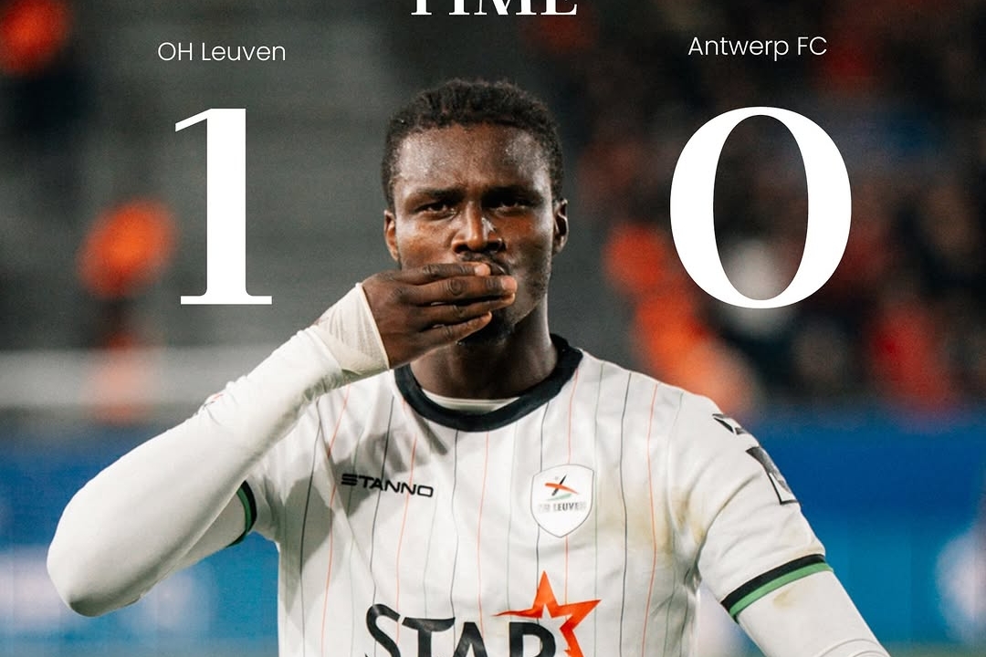 Kaba's Late Strike Seals OH Leuven's Narrow Win over Antwerp