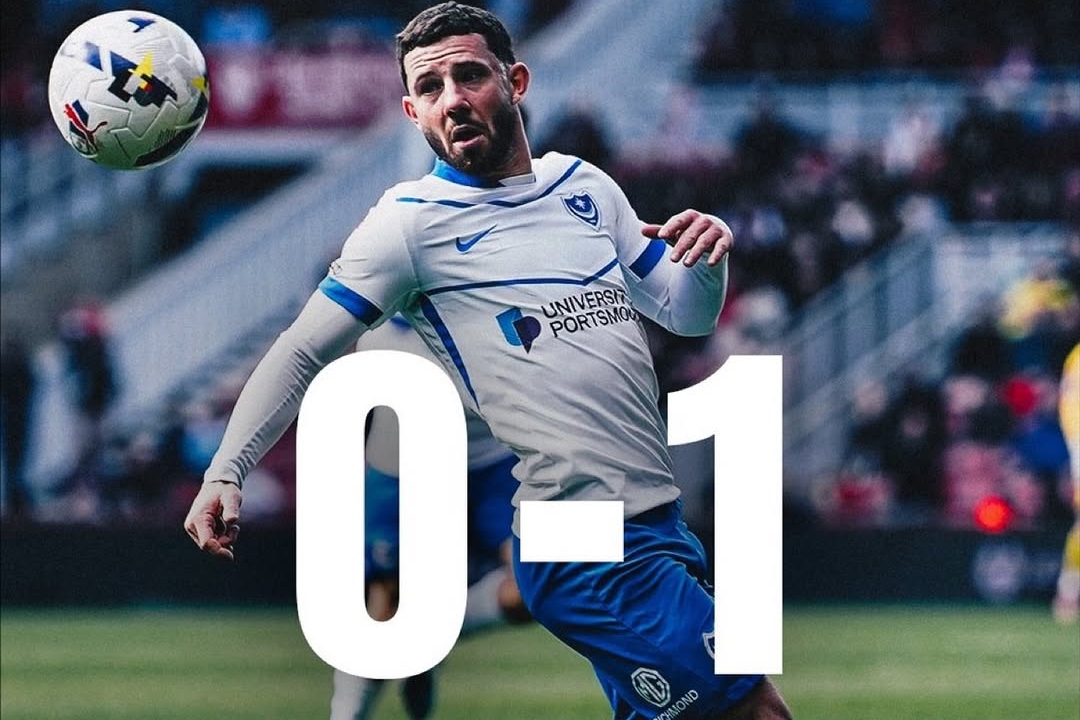 Chaplin Decisive as Portsmouth Stun Middlesbrough 1-0