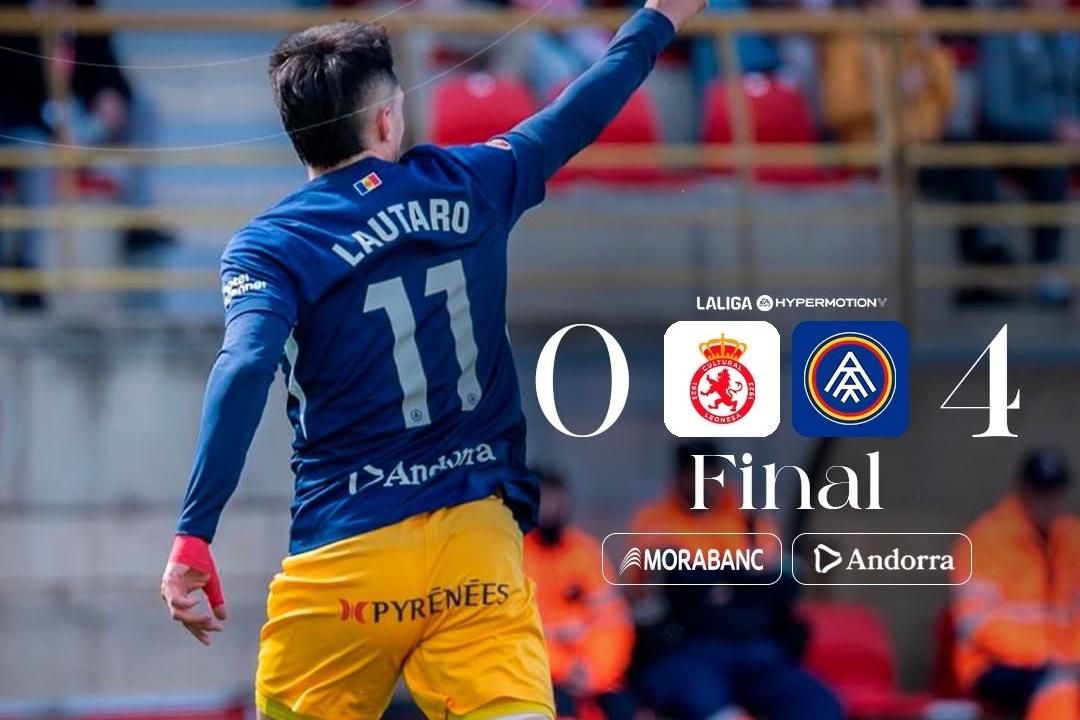 FC Andorra Demolish Cultural Leonesa 4-0 with Lauti and Cabanzon Leading the Charge