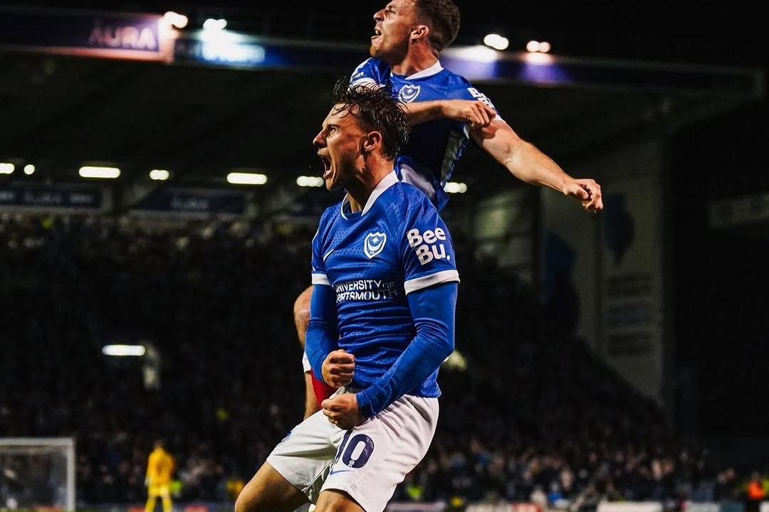 Portsmouth Stuns Ipswich with First-Half Double at Fratton Park
