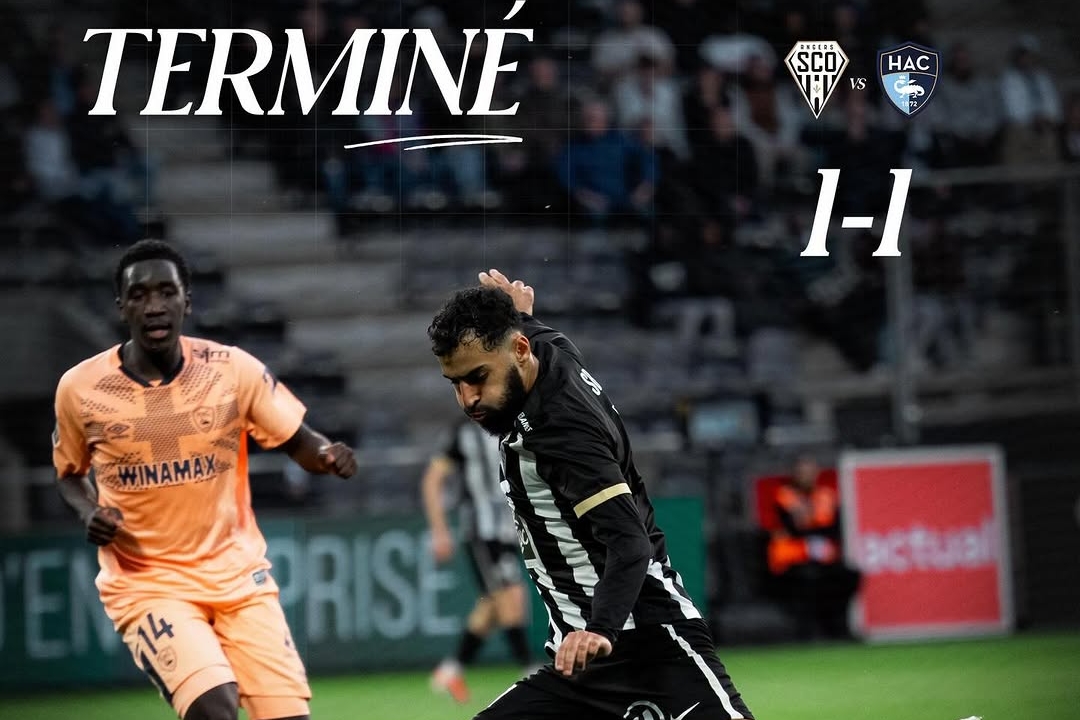 Angers and Le Havre Share the Points in Fiery 1-1 Draw