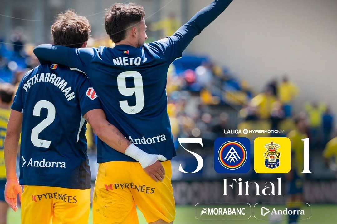 FC Andorra's Second-Half Surge Overwhelms Las Palmas 5-1