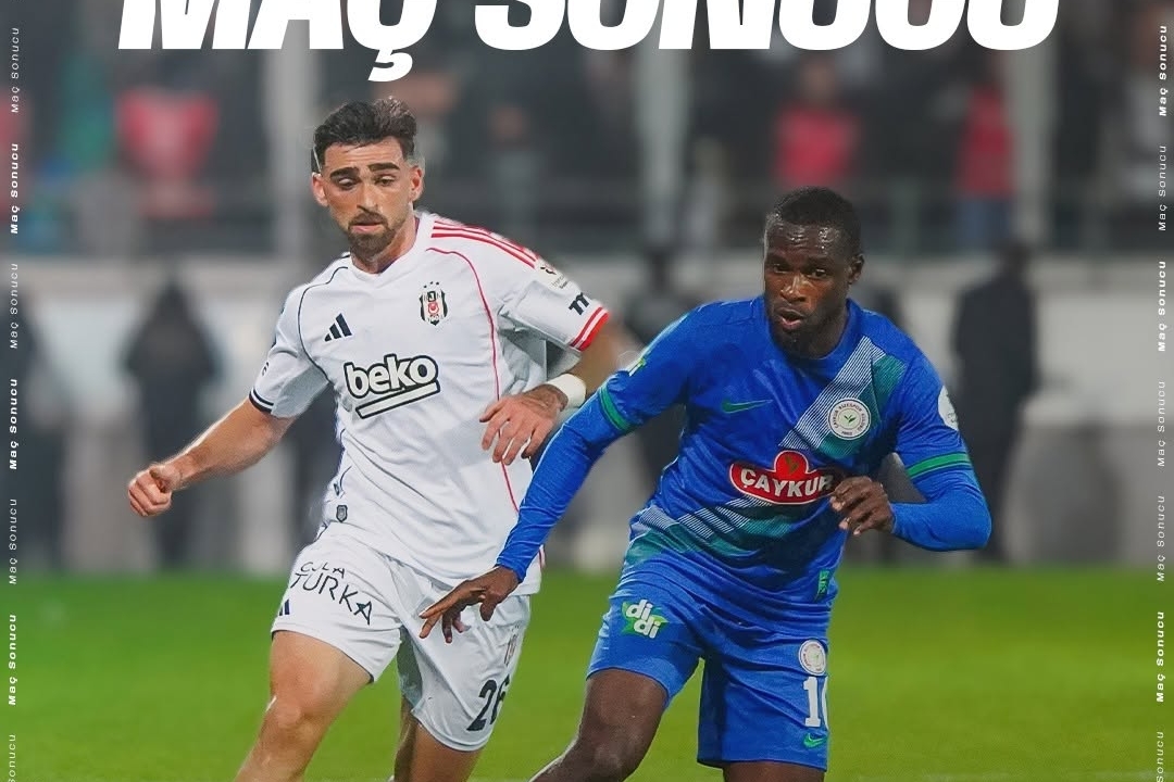 Besiktas Rally to Draw with Rizespor in Süper Lig Showdown