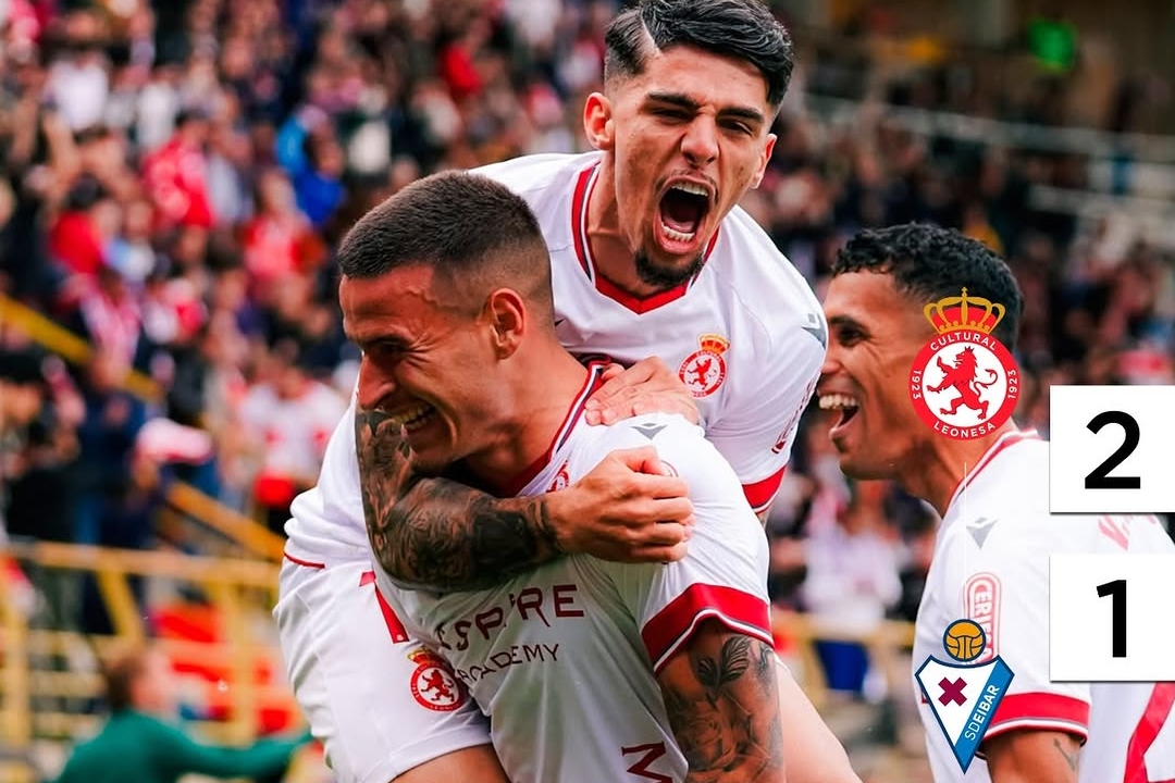Cultural Leonesa Stun Eibar with Second Half Surge in 2-1 Victory