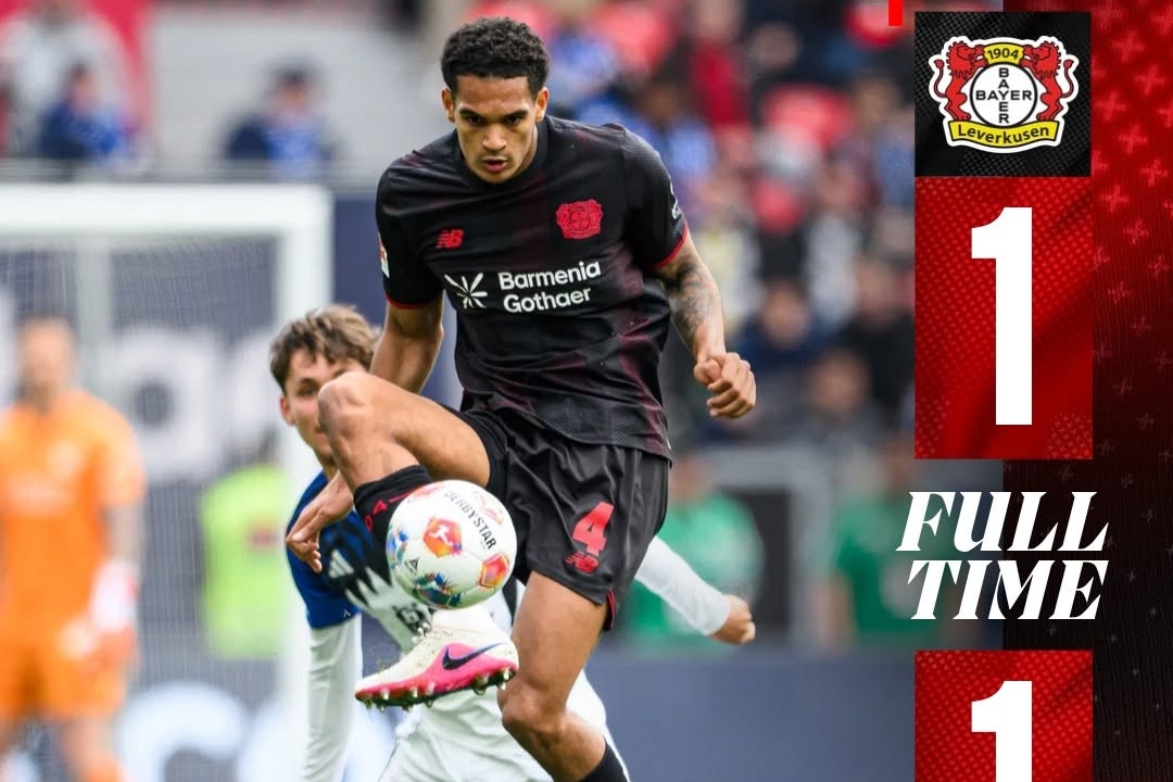 Leverkusen and Hamburg Play Out a Lively 1-1 Draw at BayArena