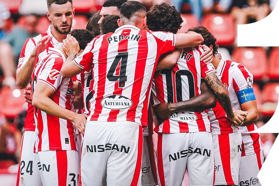 Otero Shines as Sporting Gijon Overcome Almeria 3-1