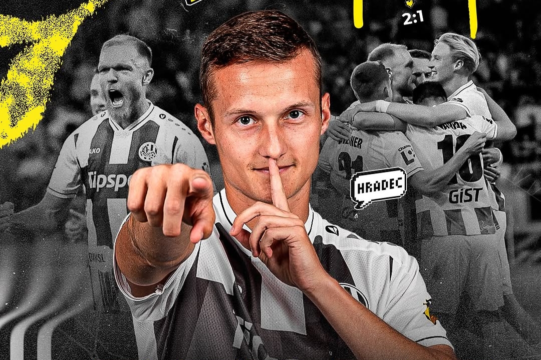 Van Buren and Čech Propel Hradec Králové to 2-1 Win Over Pardubice