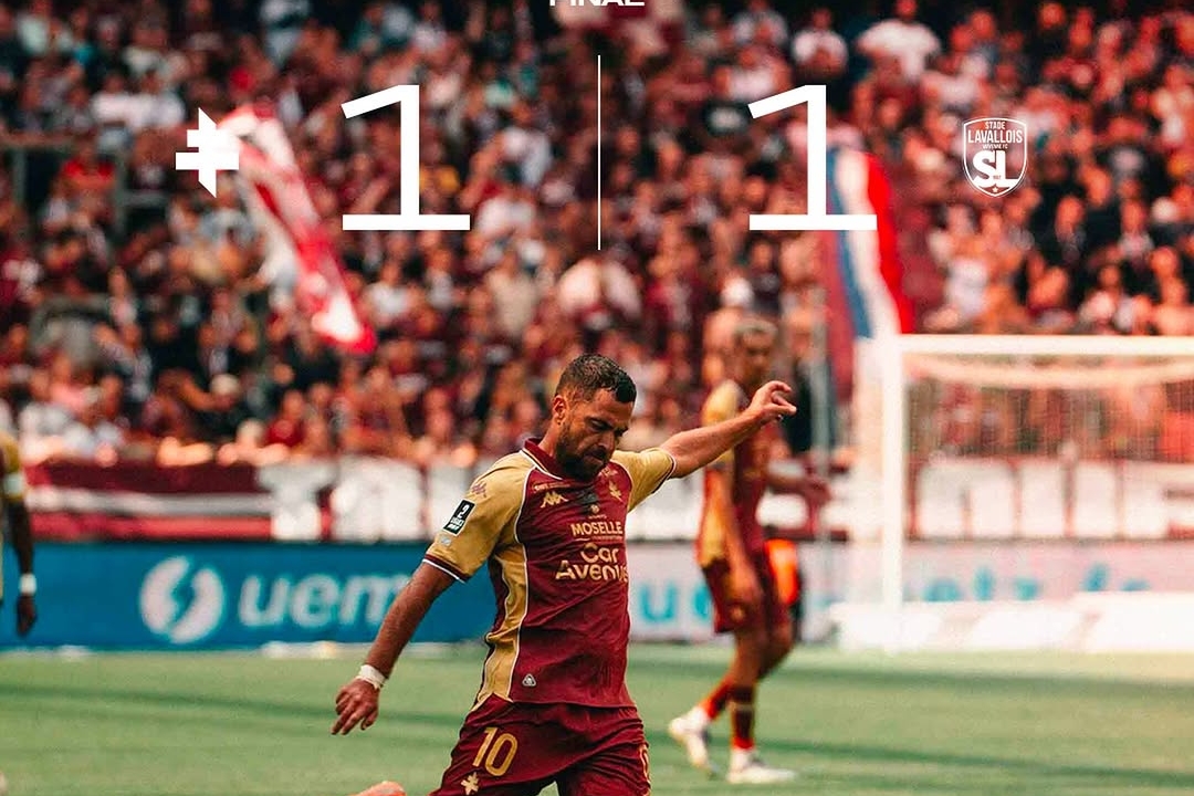 Late Red Card Drama as Metz and Laval Settle for a Draw
