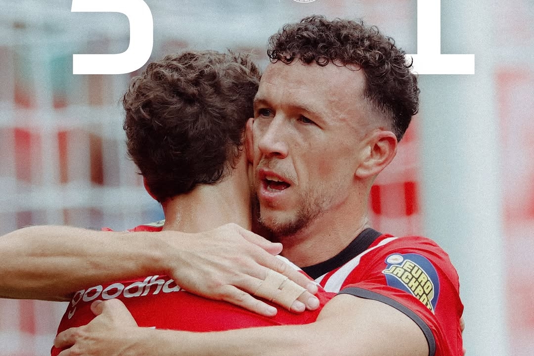 Perišić Shines as PSV Overwhelm Groningen in Commanding 5-1 Display