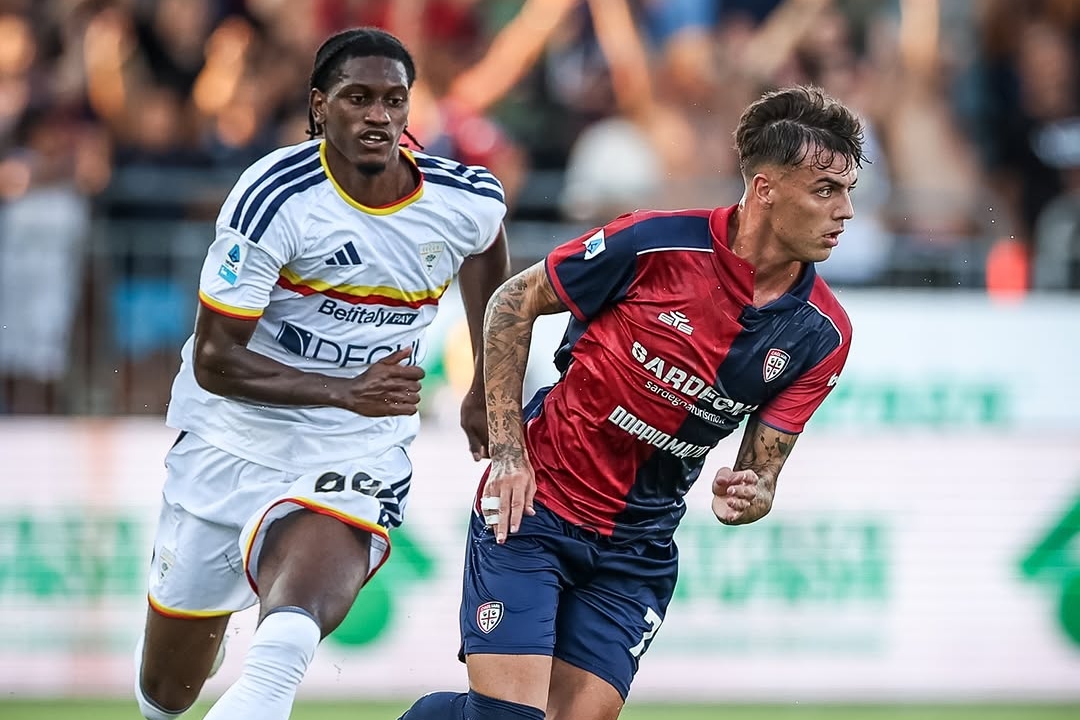 Maldini's Strike Secures Cagliari's Narrow Win Over Lecce