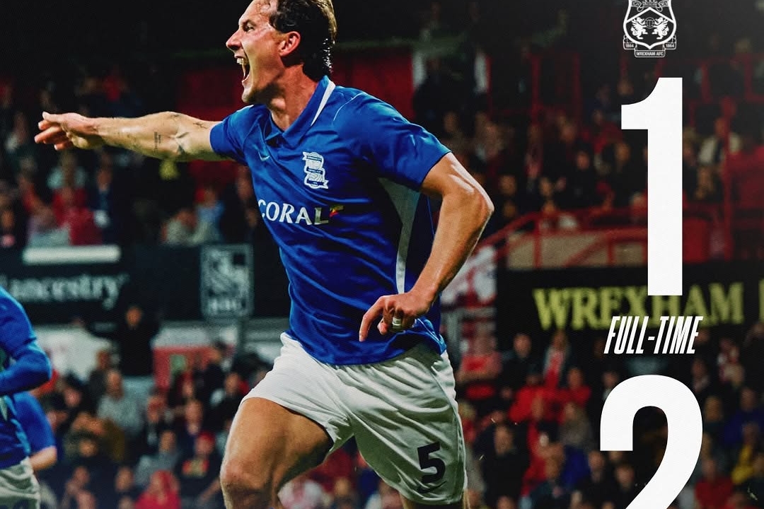 Phil Neumann Leads Birmingham to Victory Over Wrexham 2-1