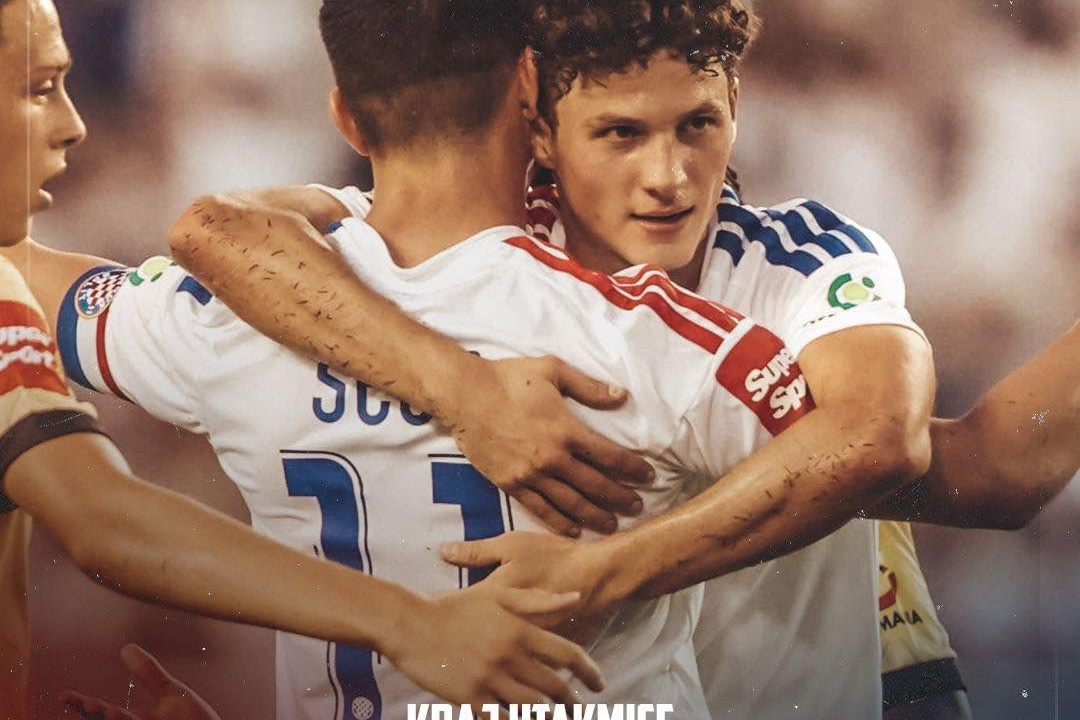 Hajduk Split Dominates Lokomotiva Zagreb 2-0 with Šotiček Shining Bright
