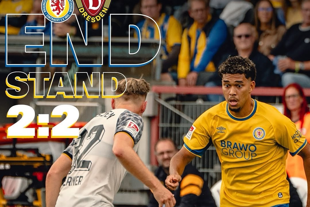 Braunschweig and Dresden Share Four Goals in Spirited Draw