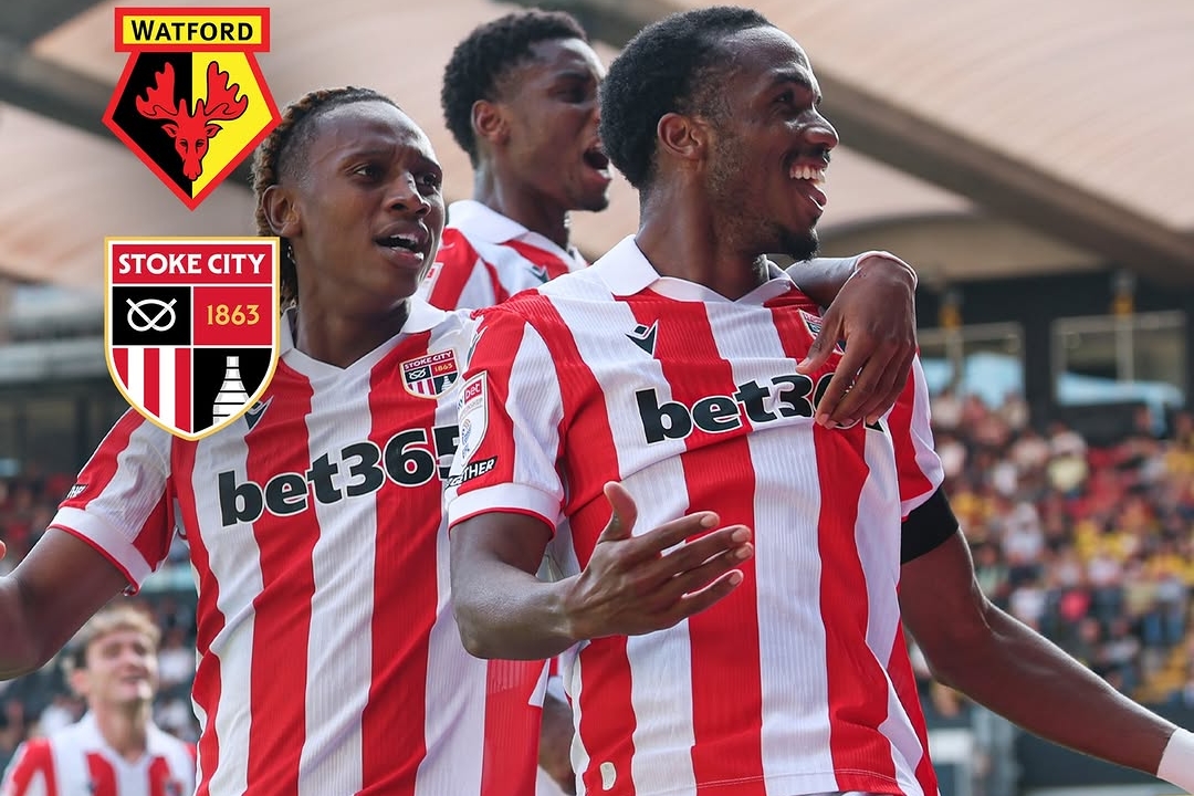 Stoke City's Precision Seals 2-1 Victory Over Watford