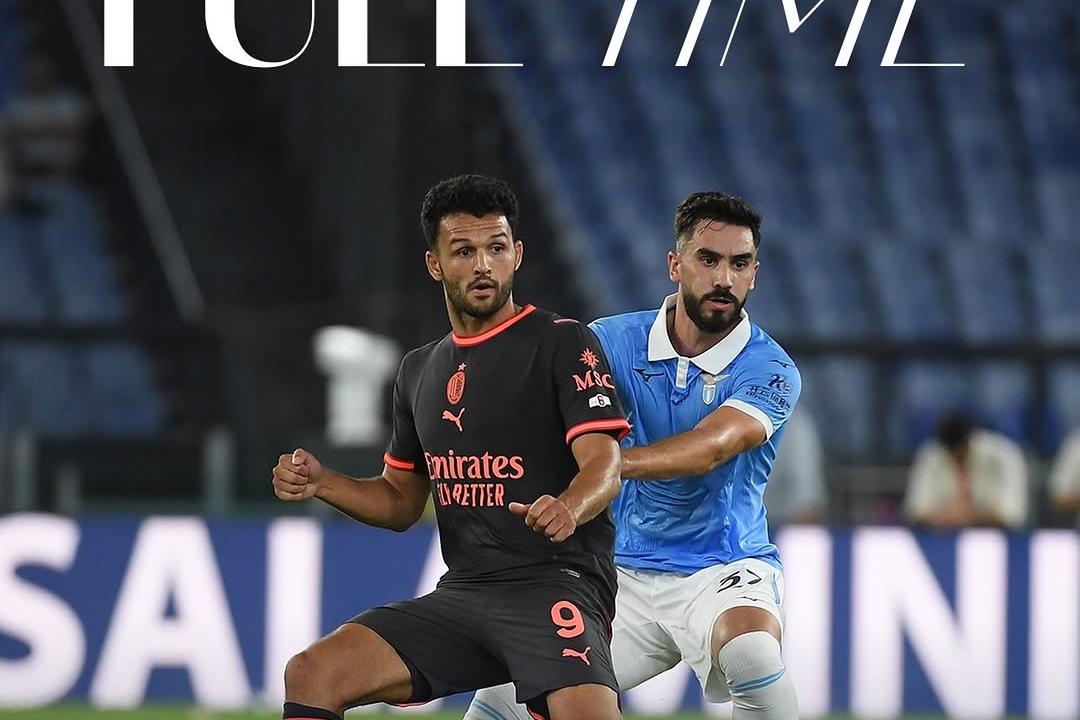 Lazio and AC Milan Share Points in a 2-2 Stalemate After Moreira's Brace