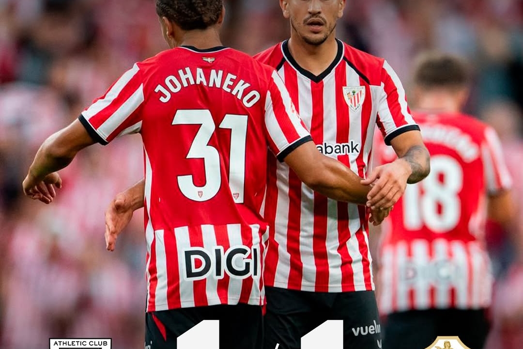 Athletic Club and Elche Draw 1-1 in Bilbao as Late Substitutions Impact Game