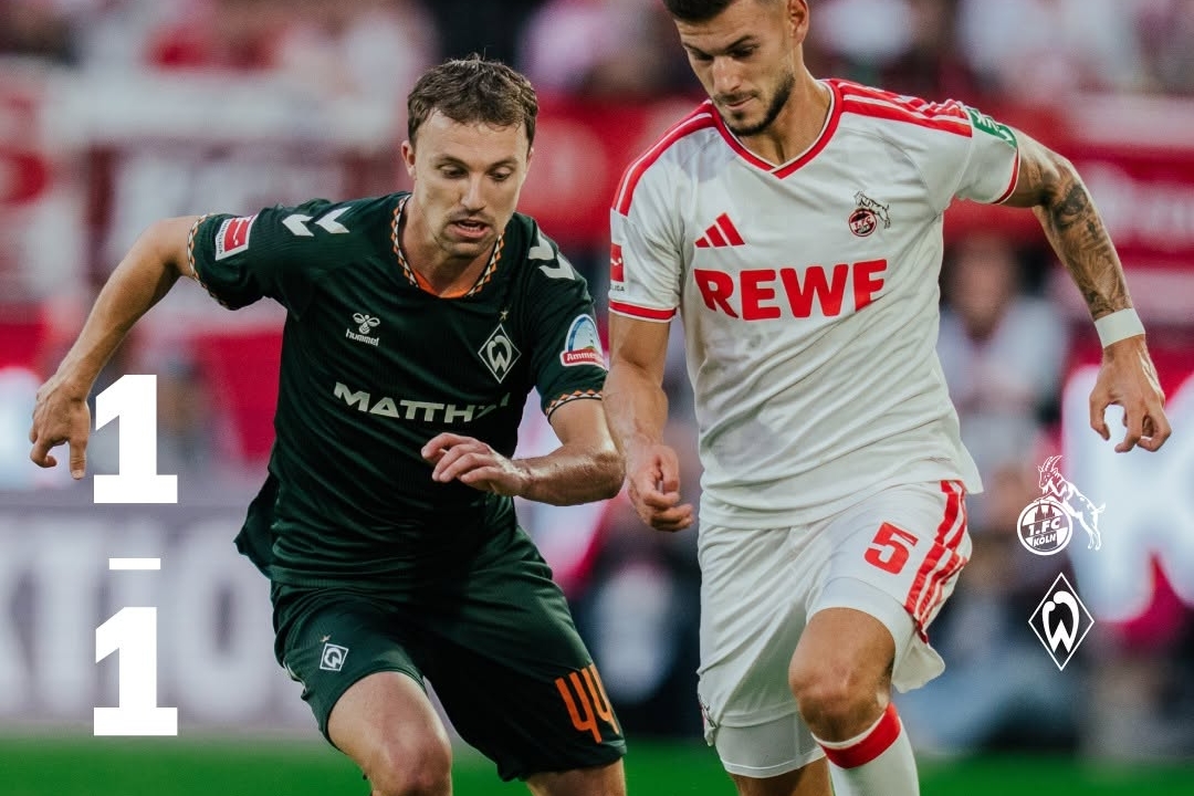 Köln and Bremen Settle for a 1-1 Draw Amidst Tactical Adjustments