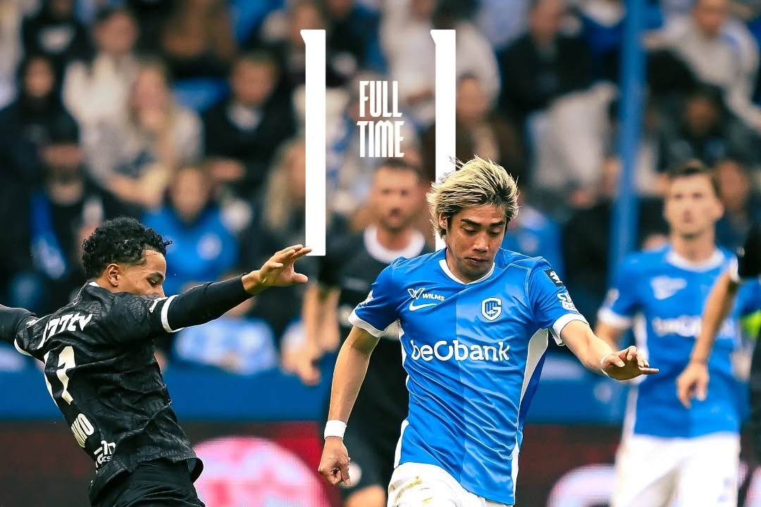 Late Equalizer Sees Genk Salvage a Point Against Gent