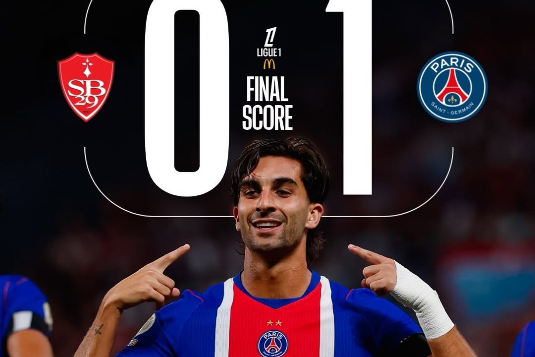 Ferrán Torres Shines as PSG Edge Brest 1-0 in Ligue 1