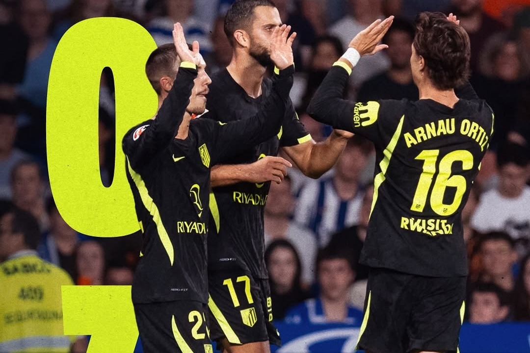 Atletico Madrid's Late Burst Sinks Real Sociedad 3-0 in San Sebastian