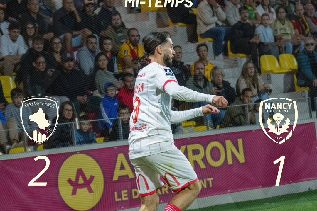 Nancy Prevails 4-3 in a Seven-Goal Thriller at Rodez