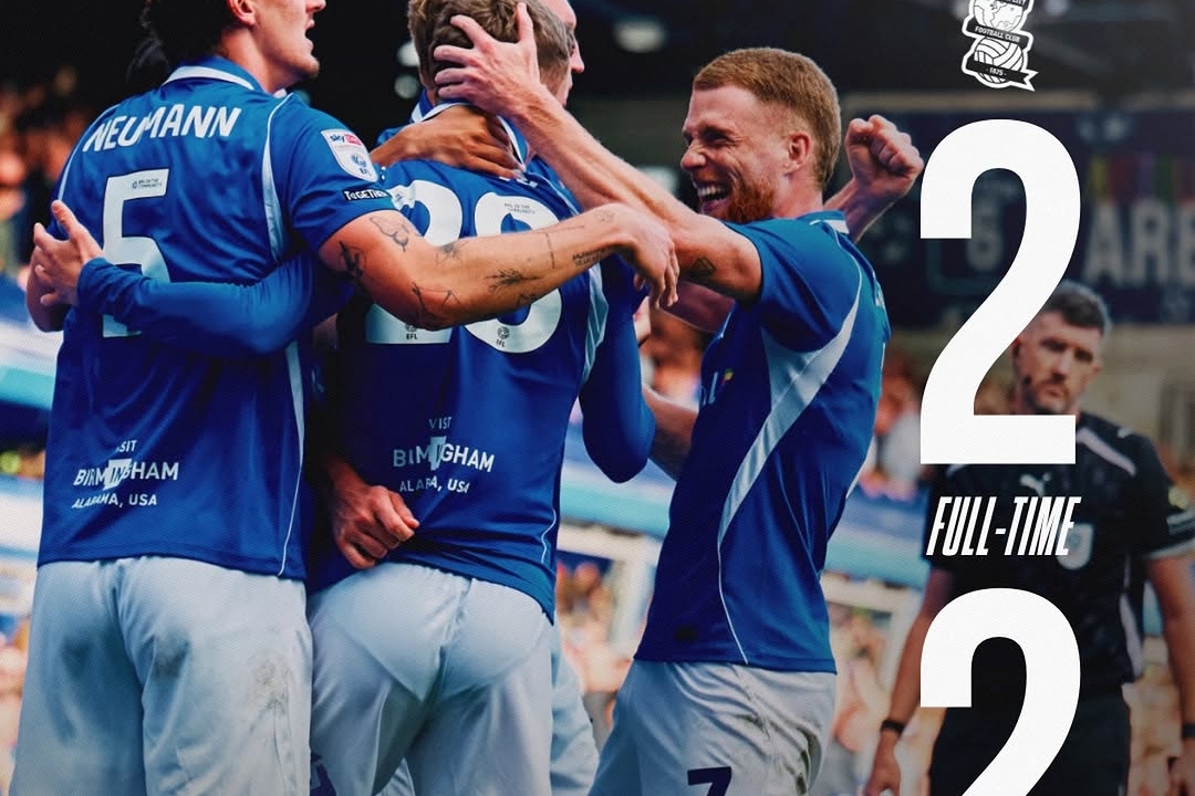Late Drama as Birmingham and Middlesbrough Draw 2-2 at St. Andrew's