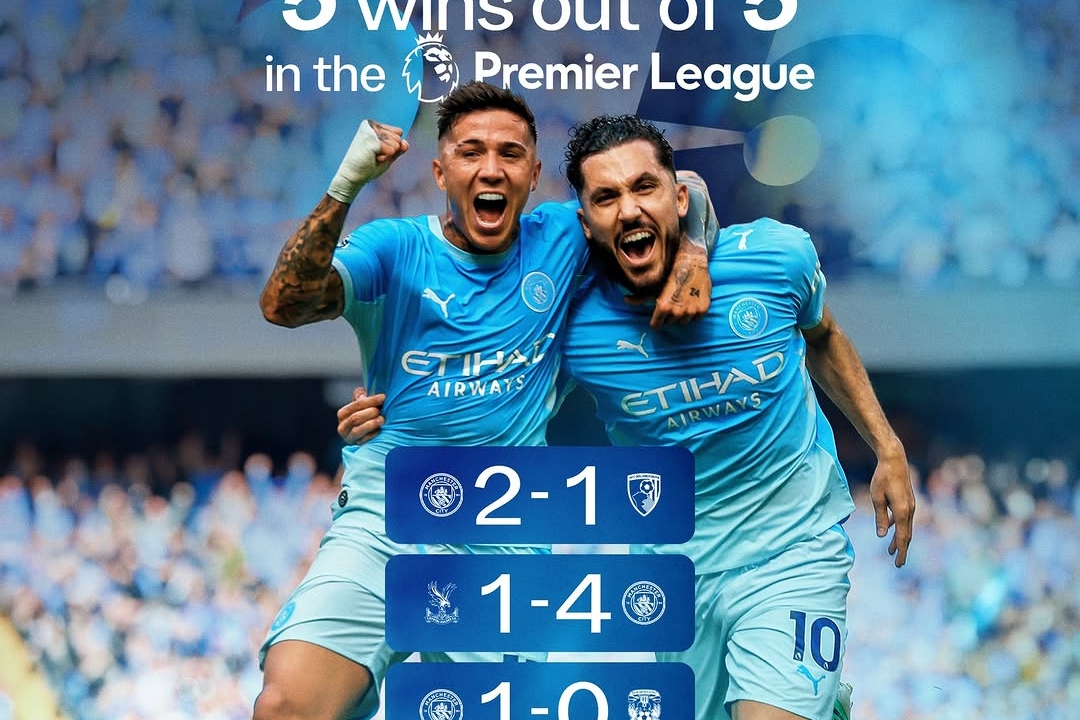 Manchester City Outlast Sunderland 5-3 in Eight-Goal Thriller